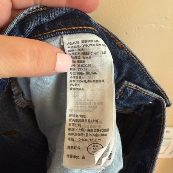 Hollister Blue Straight Jeans Timeless Style - Picture 4 of 4